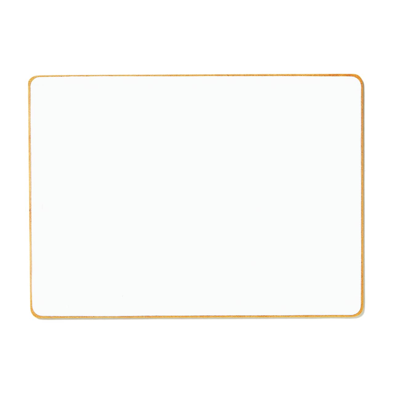 Blank Double-Sided Magnetic Dry-Erase Board, Pack of 6